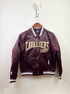 Pro Standard satin varsity jacket embroidered Cleveland Cavaliers SM new men’s